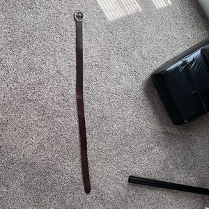 womens belt with teal accent